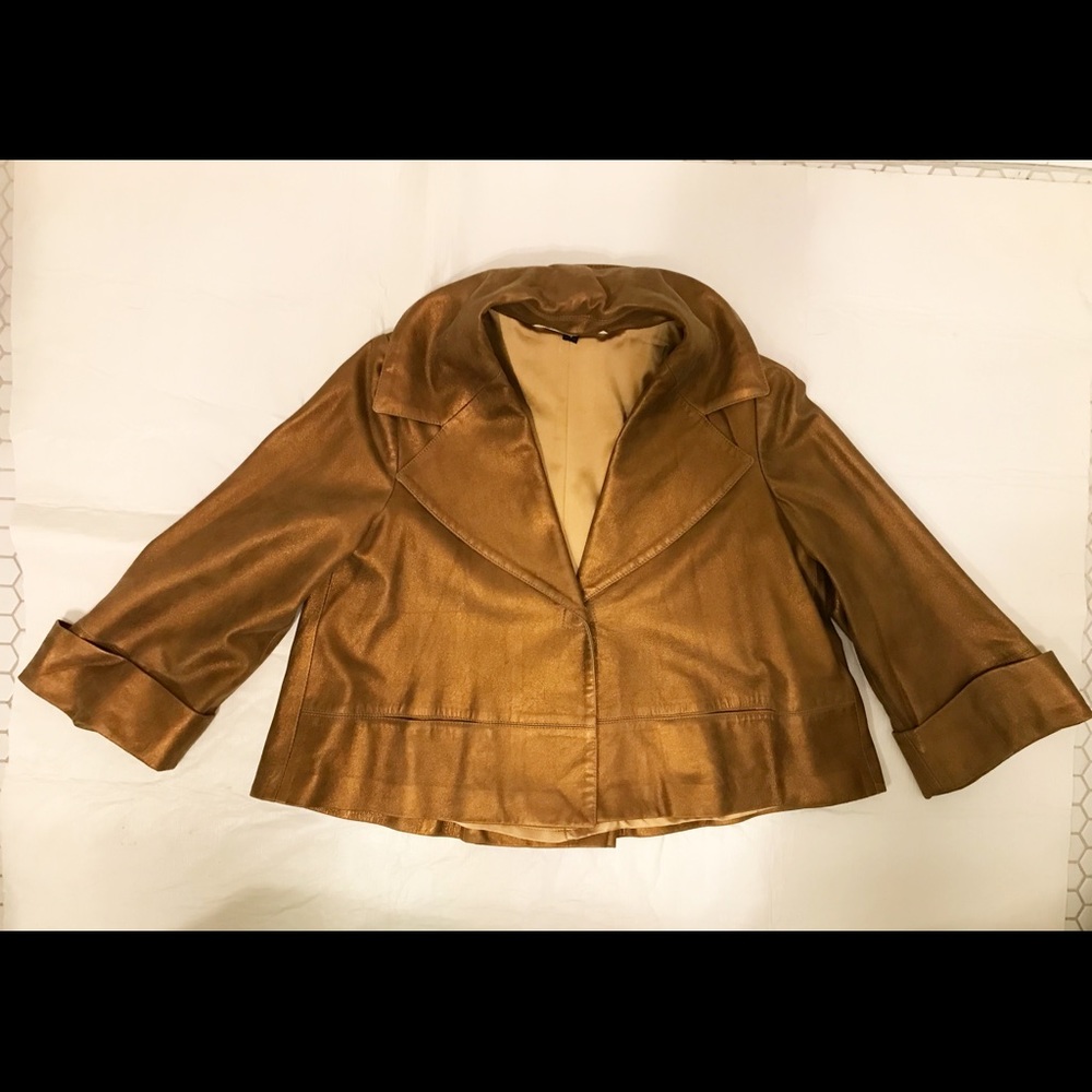 NWOT Diane von Furstenberg leather swing… - Picture 7 of 8